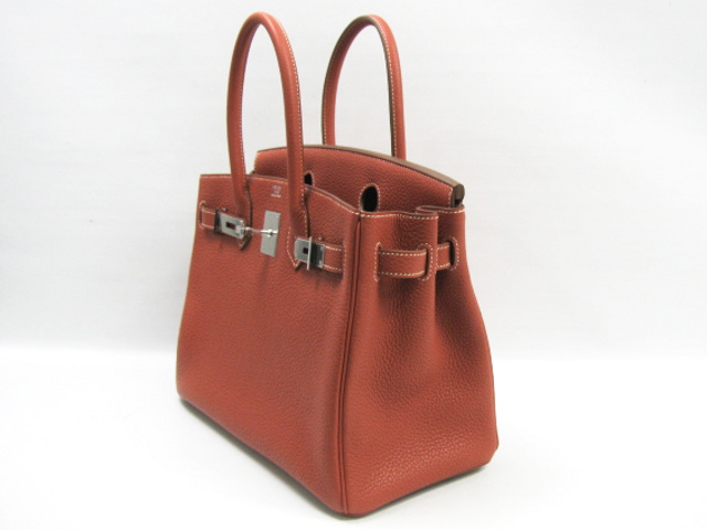 エルメス バーキン30-トリヨンクレマンス-サンギンヌ